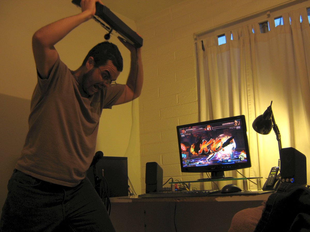 Ultimate game face? More like ultimate rage face. #UltimateGameFace #pcsweepstakes2017