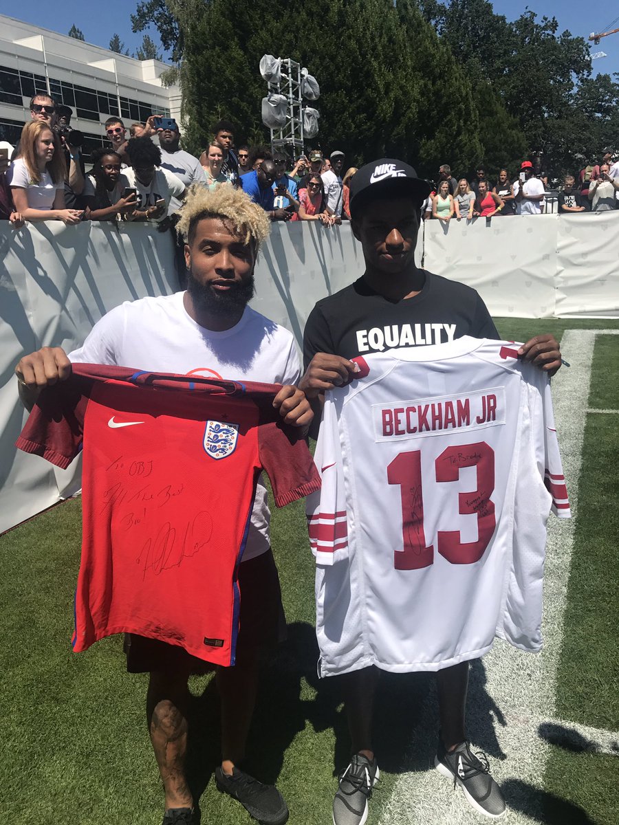Rashford X Beckham Jr ⚽️🏈