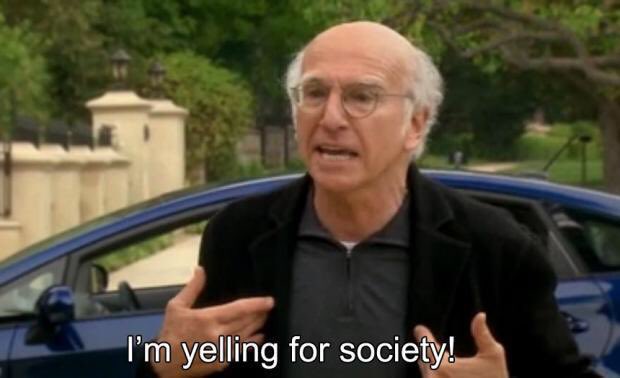Happy birthday to Larry David, one of my biggest influences. I love the work you do. HBD LD. 