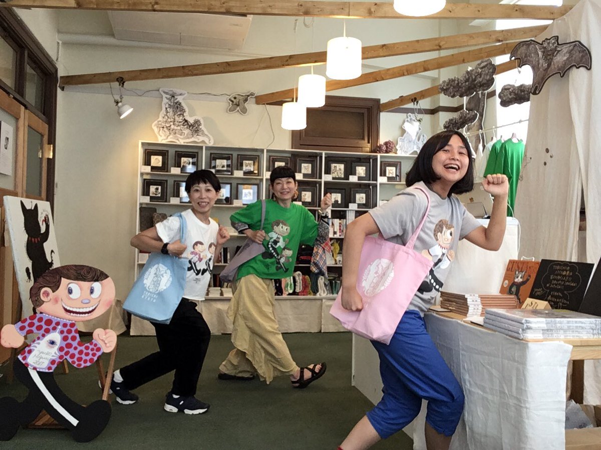 Tobichi京都 ヒグチユウコさんbabel原画展 At Tobichi京都tシャツとtobichi京都オリジナルトートバッグコーディネートで30度越えの週始めをえいやっと乗り切りましょう よしこ