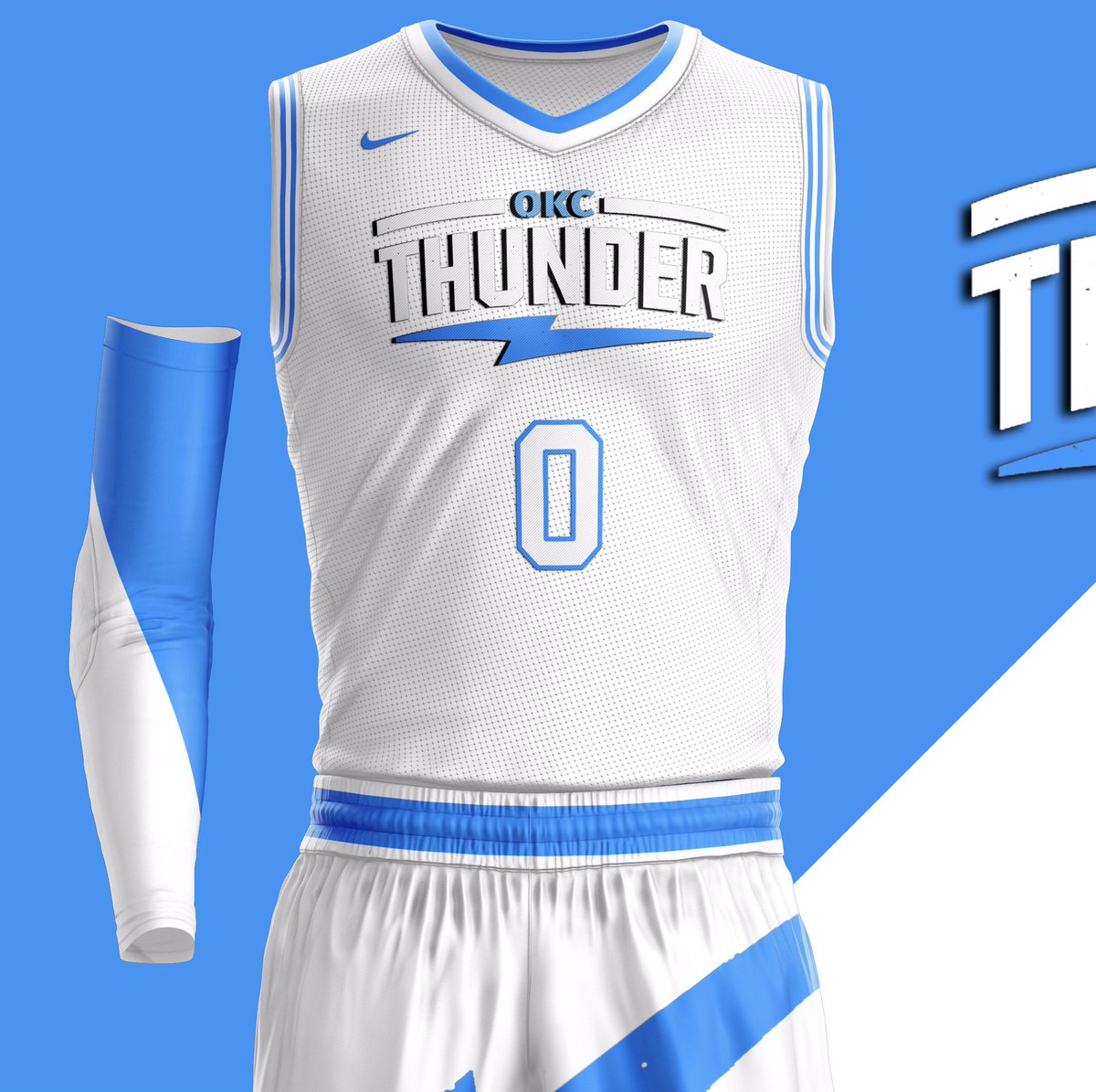 okc thunder cycling jersey