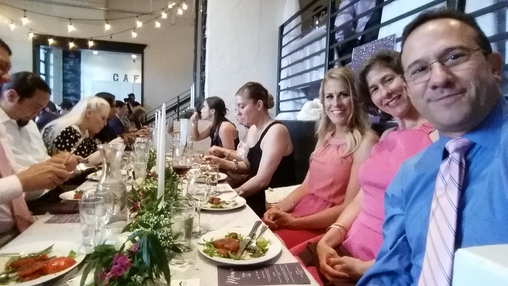 hbwx's tweet photo. At Debra & Josh's wedding. #gettingmurrayd https://t.co/WI4aVhMkWt