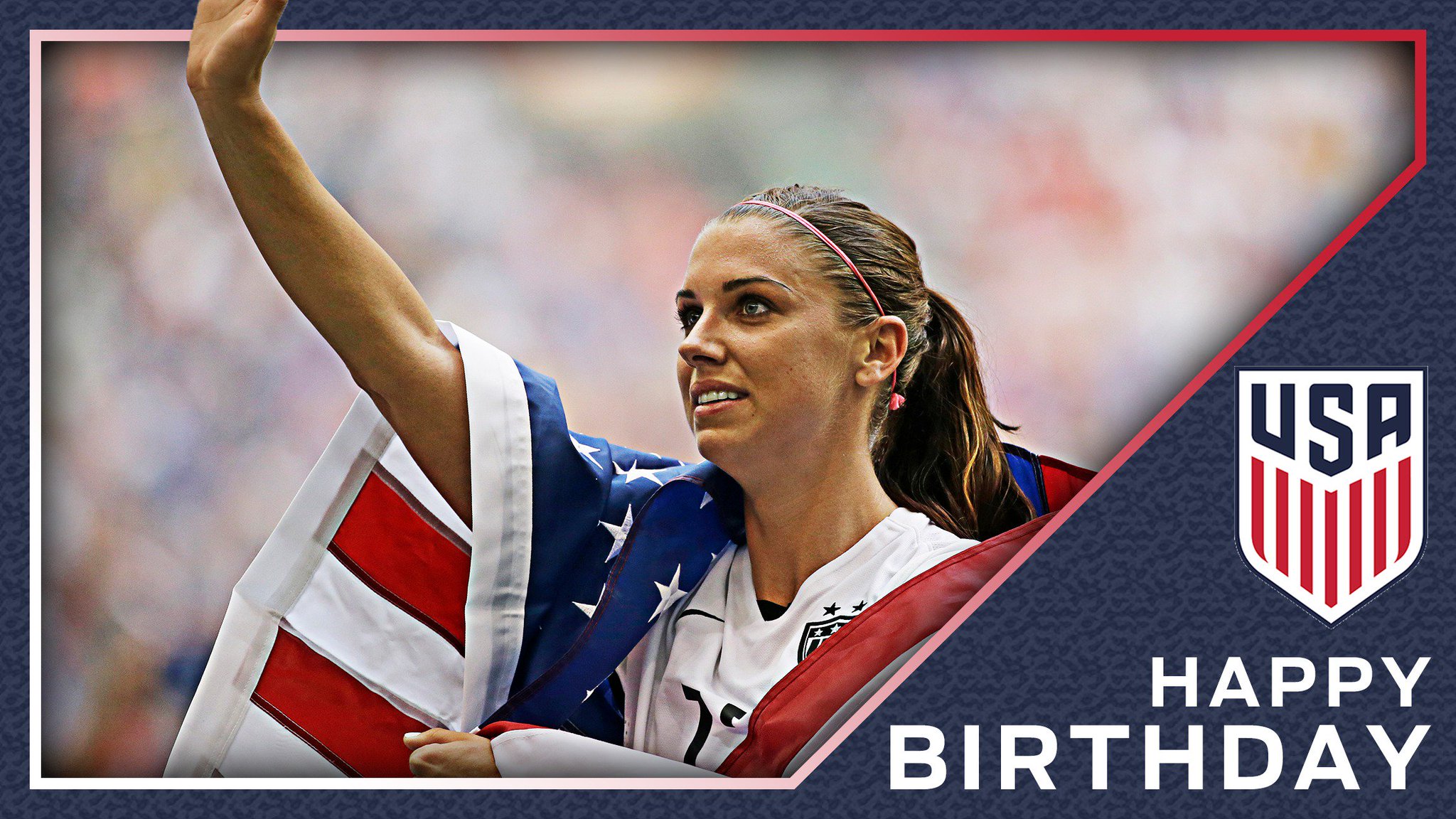 Happy birthday to World Cup Champion and Olympic Gold Medalist, Alex Morgan!  