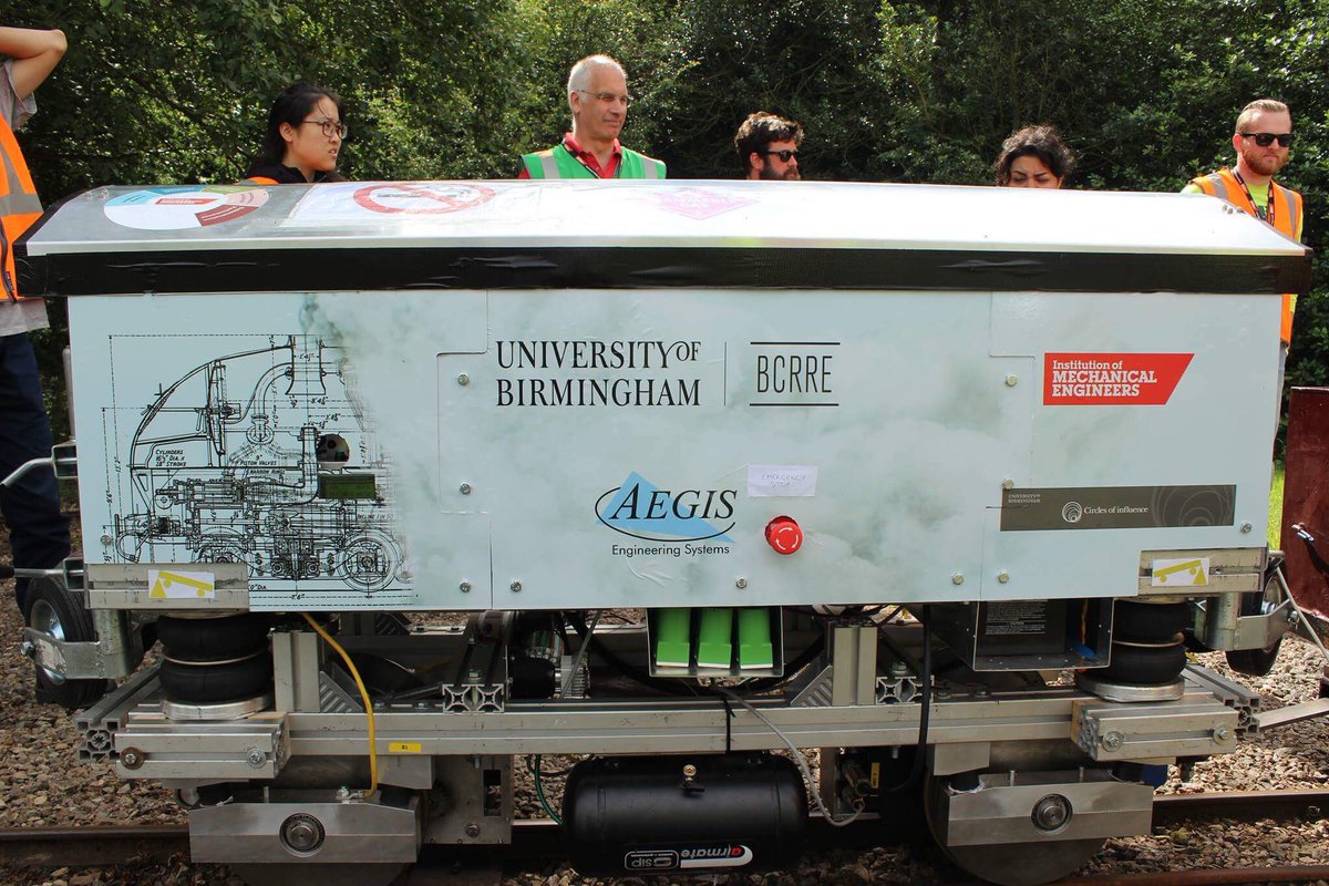 UB_AegisRail's tweet image. The challenge day finally has come！Go, UoB! #IMech