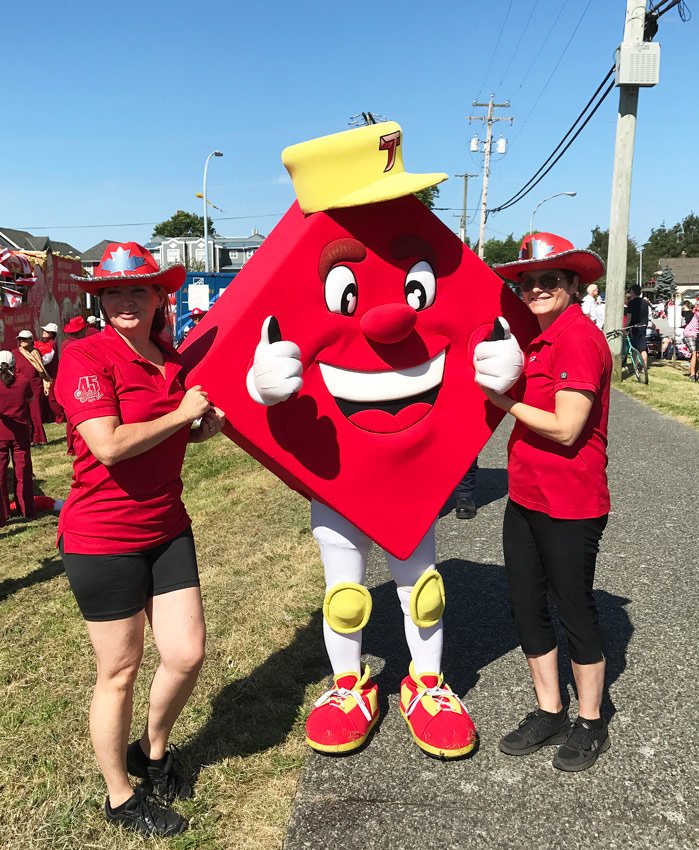 TileTownTYLER's tweet image. Great Day with the team from the @MyTileTown Richmond at the @SalmonFest Canada Day Parade.   #Canada150 #SalmonFest