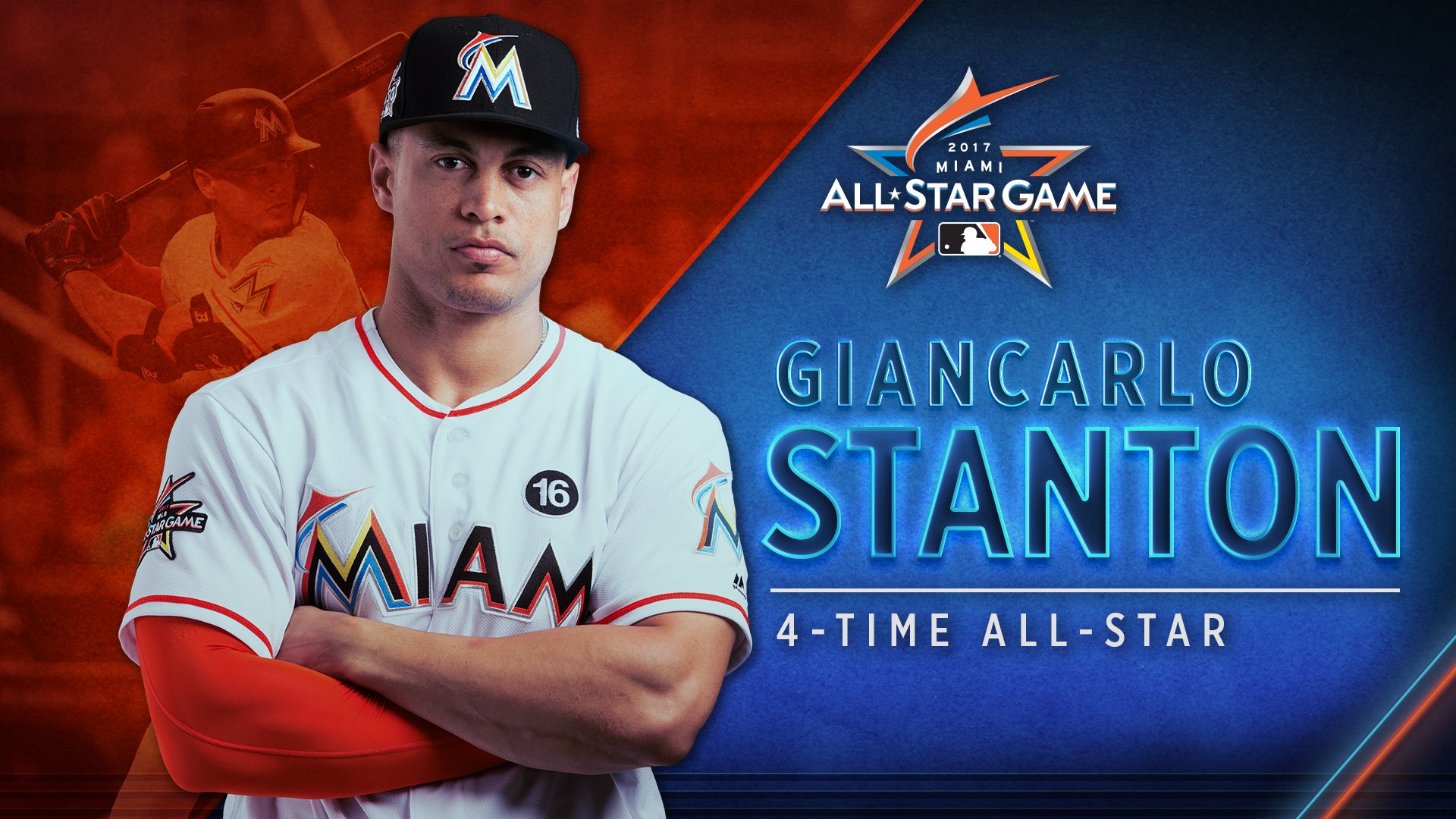 Miami Marlins on X: For the fourth time in his career, Giancarlo Stanton  is an All-Star! Congratulations, @Giancarlo818!  / X