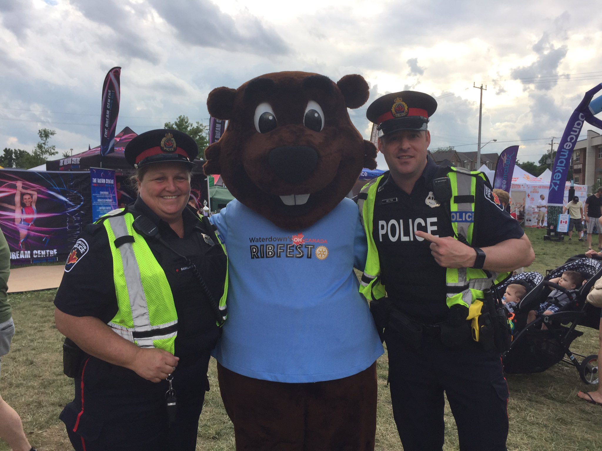 Waterdown Ribfest on Twitter "Bucky meets the nicest people at 