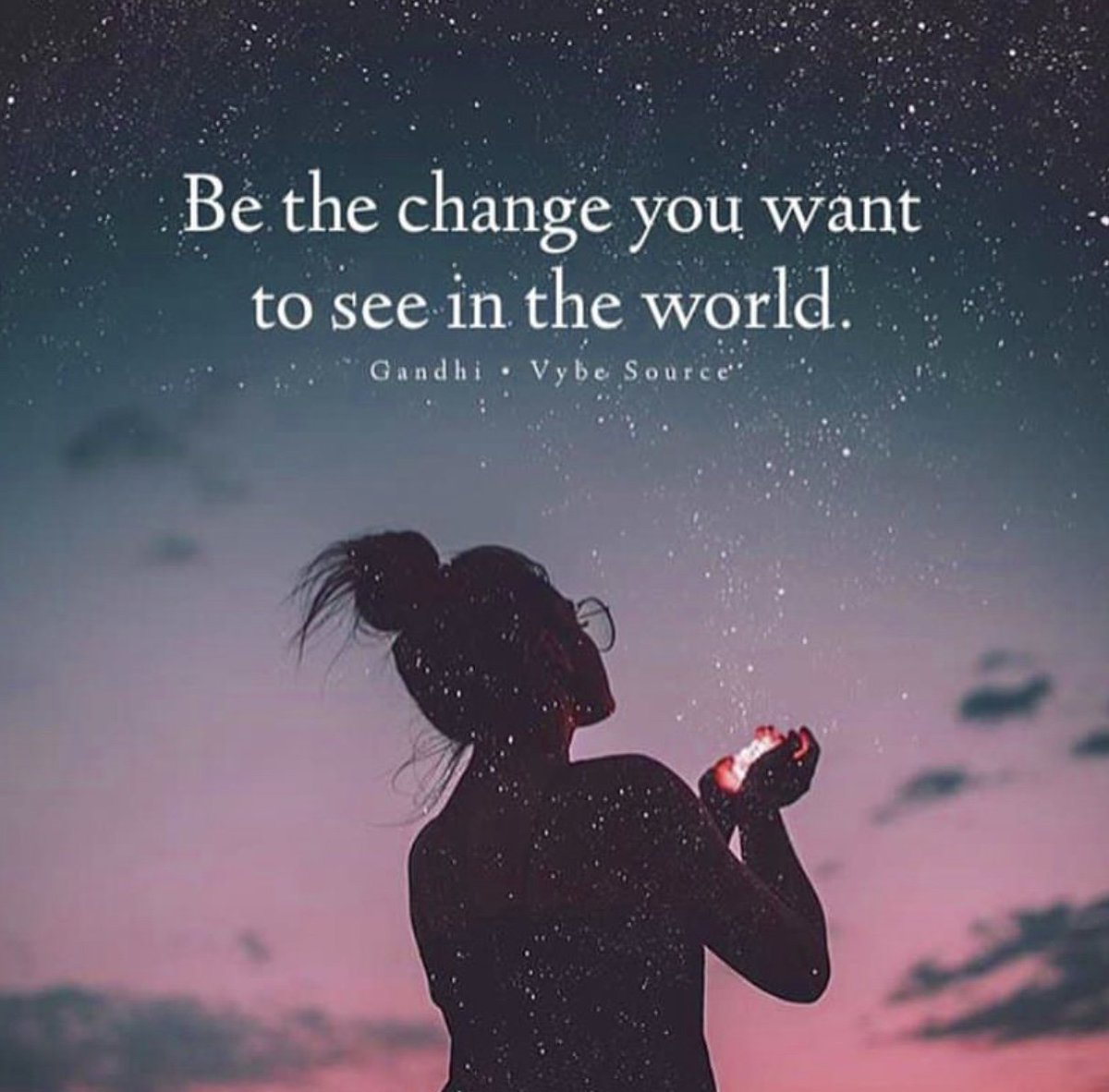 KatherineDasta's tweet photo. This is more important than ever to practice!  #inneressence #change #world #life #love #heart #Gandhi #future #example #vision https://t.co/85J7iyIkwE