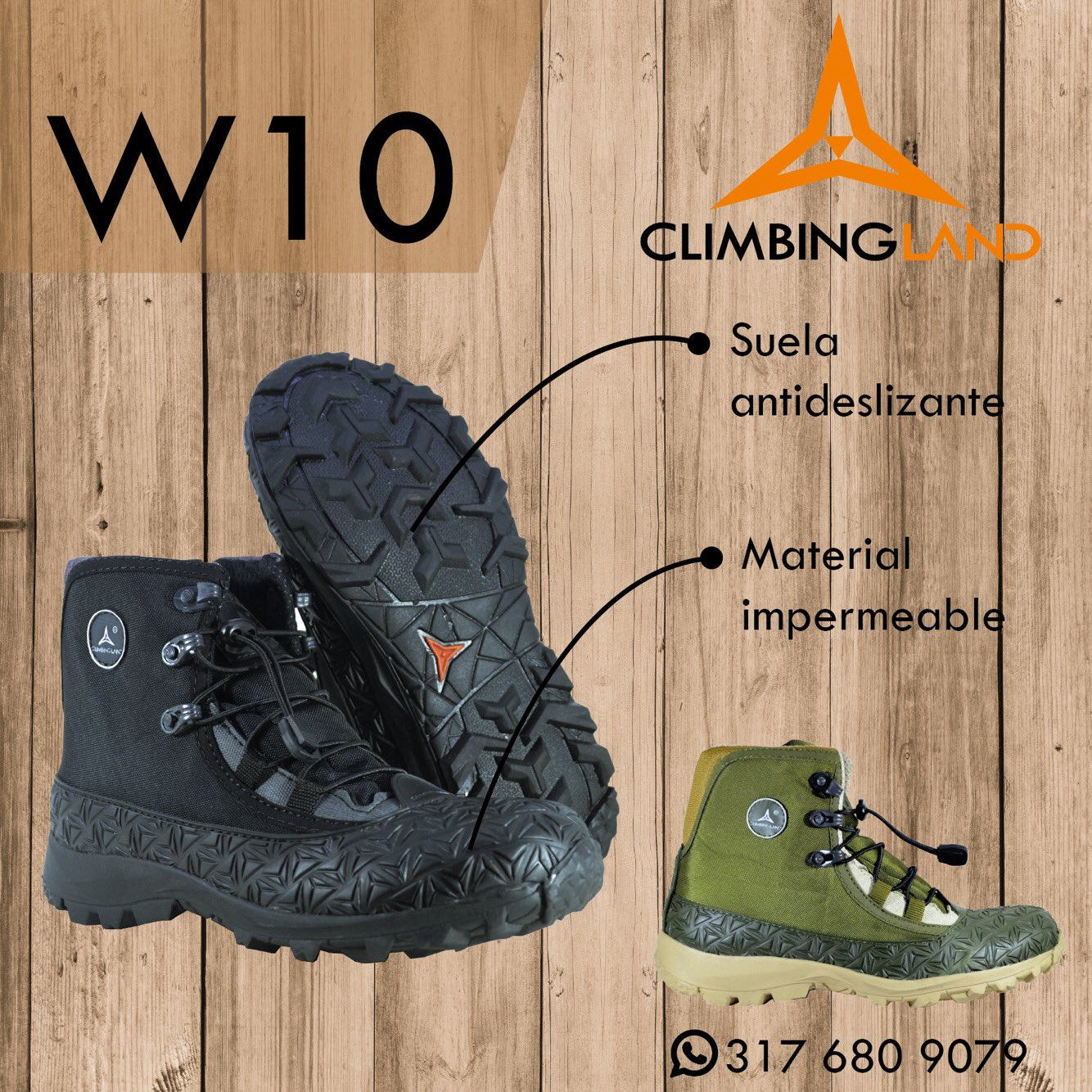 Botas climbingland hombre sale