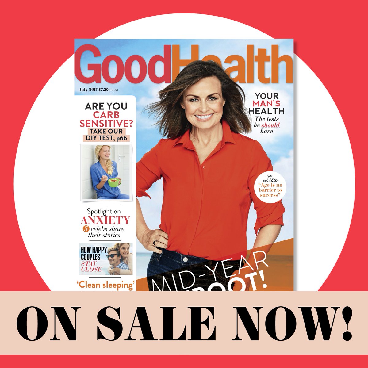 GoodHealthMag's tweet image. Our July issue is on sale for only three more days. We recommend reading your copy with a cup of hot tea at the end of a chilly winter's day