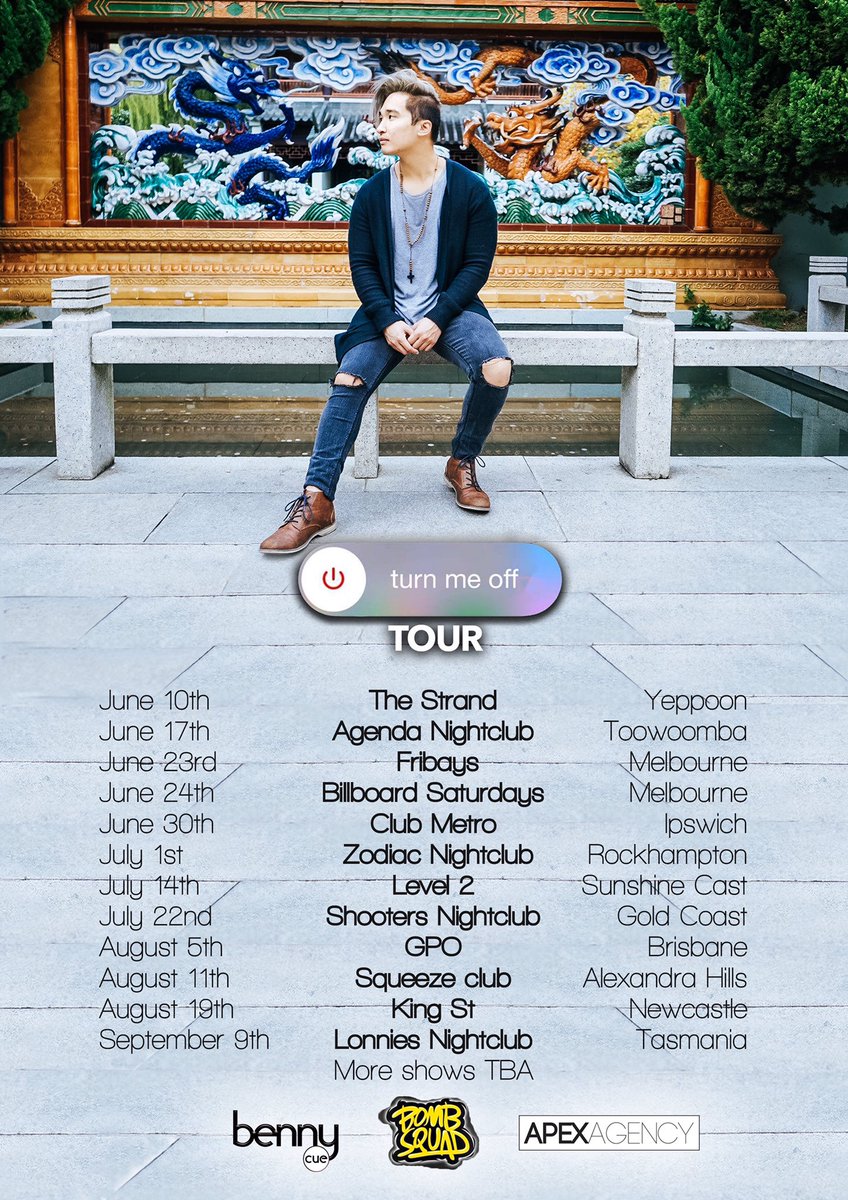 Half way mark of the tour #turnmeoff