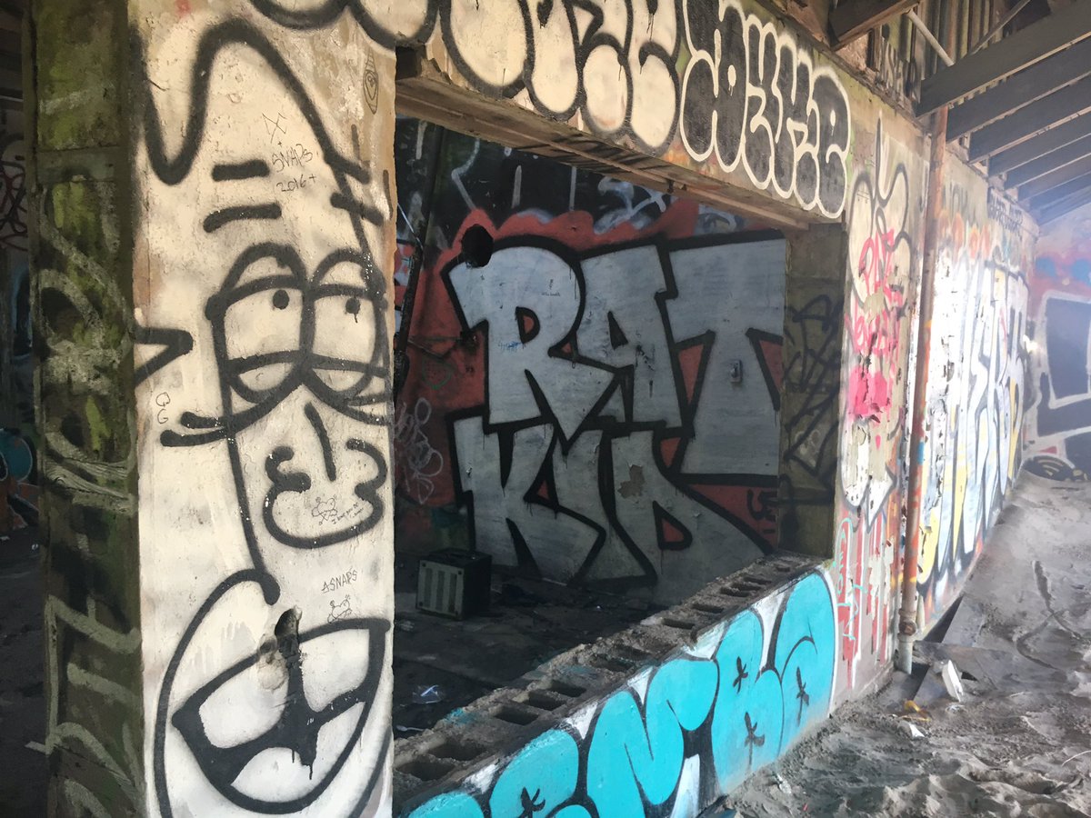 transit_media's tweet photo. Rockaway lurks https://t.co/qBvytdc16d