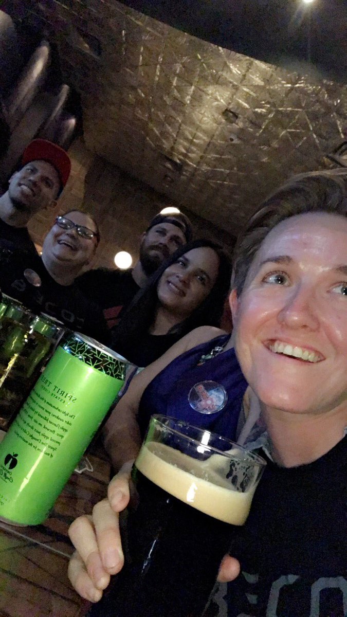 Gribbondor's tweet image. @StephenAmell bought me a drink 😍🤓 #Code8Movie #Code8Extras