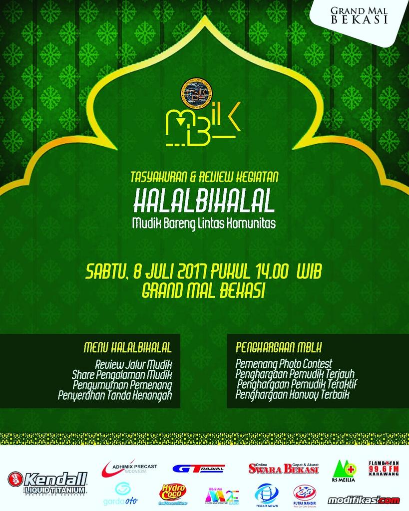 Nyook hadir peserta MBLK2017

#MBLK2017 
#MUDIK492 #MudikBarengKendallOil #Retail_Adhimix #BerkahSenyum_MBLK