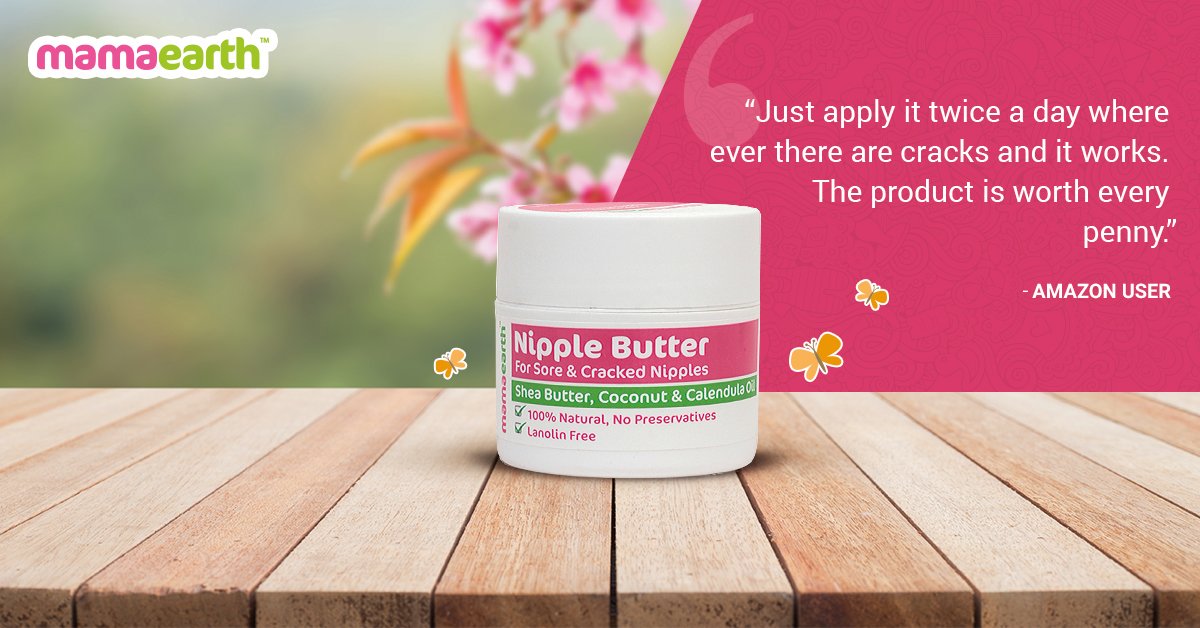 mamaearth natural nipple butter