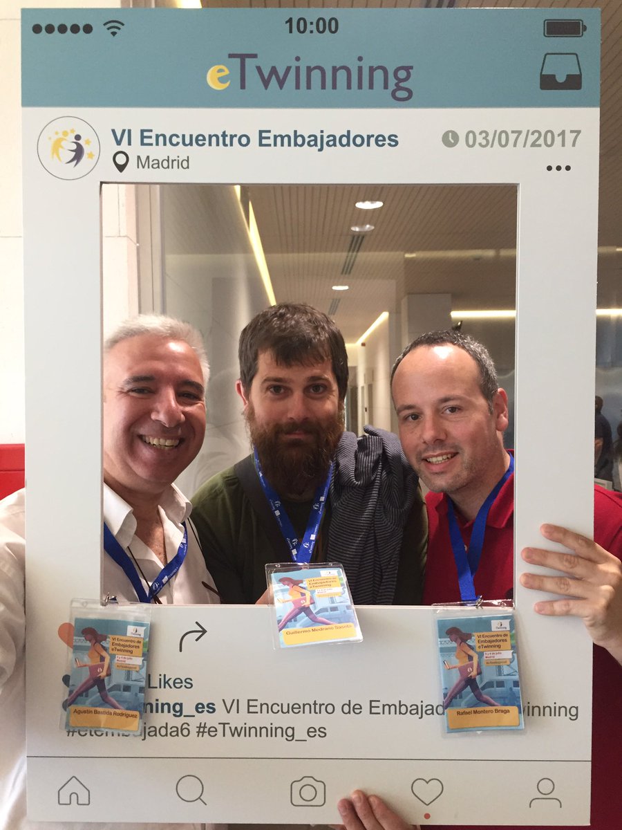 eTwinning_es's tweet photo. Sonrisas eTwinning #eTembajada6 https://t.co/EKVvx2D82f