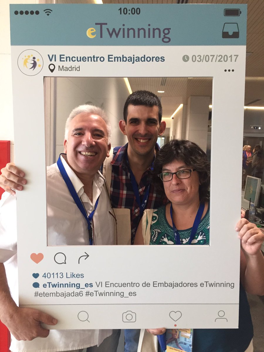 eTwinning_es's tweet photo. Sonrisas eTwinning #eTembajada6 https://t.co/EKVvx2D82f