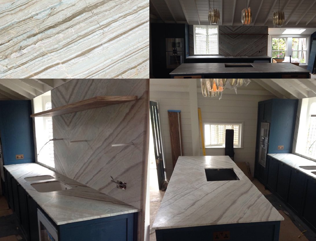 Stone_Interiors's tweet photo. #Fantastic installation of Corteccia #worktops by @Stone_Interiors.Contact for a similar #beautiful #kitchen. https://t.co/82GKmgIk68