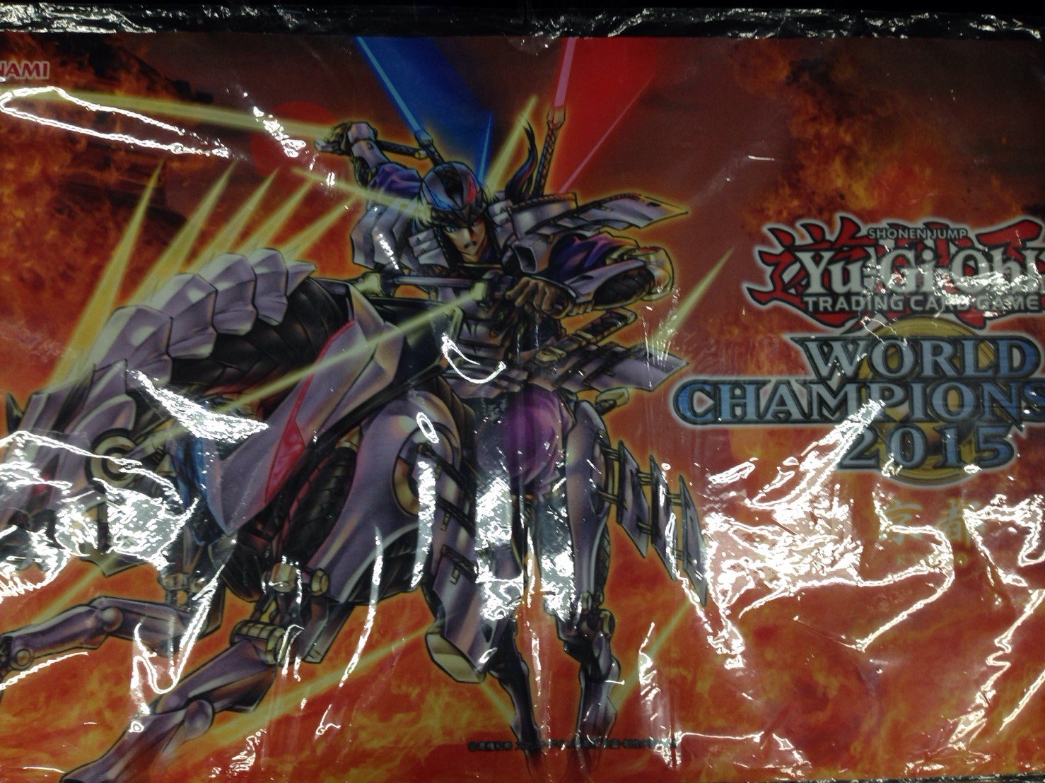 遊戯王WCS2015 京都 極刀の武者左京 プレイマット 遊戯王 WCS2015限定 極刀の武者 左京 プレイマット World