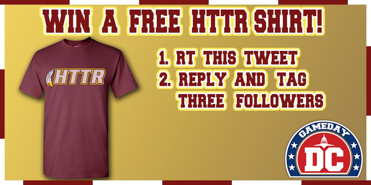 GameDayDC's tweet image. 🚨🚨🚨 CONTEST ALERT 🚨🚨🚨

A random winner will be chosen when this tweet gets 150+ RTs and 100+ replies! Good luck! #HTTR