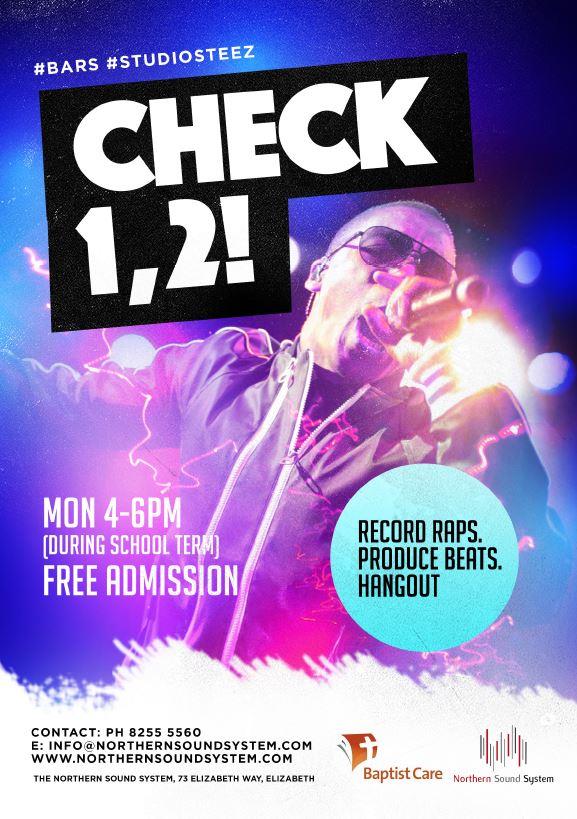 Check 1, 2 tonight! Msome musos, make some music, book a free studio session! 4 - 6 tonight, it's party time! 🔥🔥