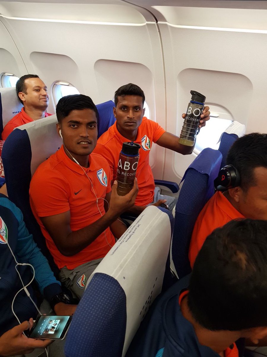 <a href="/IndianFootball/">Indian Football Team</a> has won last 4 away matches. Travel strategies essential. <a href="/fly1above/">1Above</a> helps us #arriveready for our final preparations!