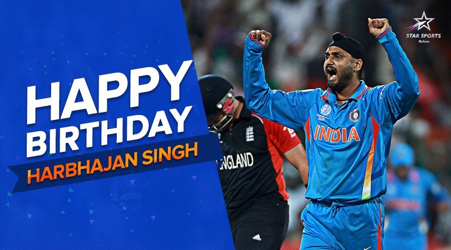 Wishing you a very wonderful Happy Birthday to the Indian spinner   