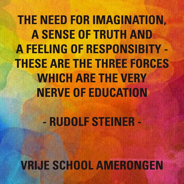 #quote #rudolfsteiner #vrijeschool #amerongen #vrijeschoolamerongen