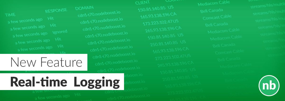 nodeboost's tweet image. Check out our new real-time logs, now available for all Nodeboost customers. Powered by Elasticsearch #nodeboost