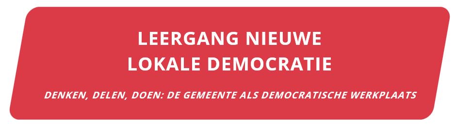 🔴 'Deze leergang is voor iedereen die verandering zoekt in de verhouding tussen burger en bestuur' publiekacademie.nl/leergangnieuwe…
