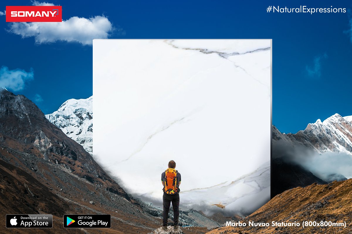 SomanyCeramic's tweet image. #Somany offers a range of designs which are sure to take your breath away. #SomanyCeramics #NaturalExpressions