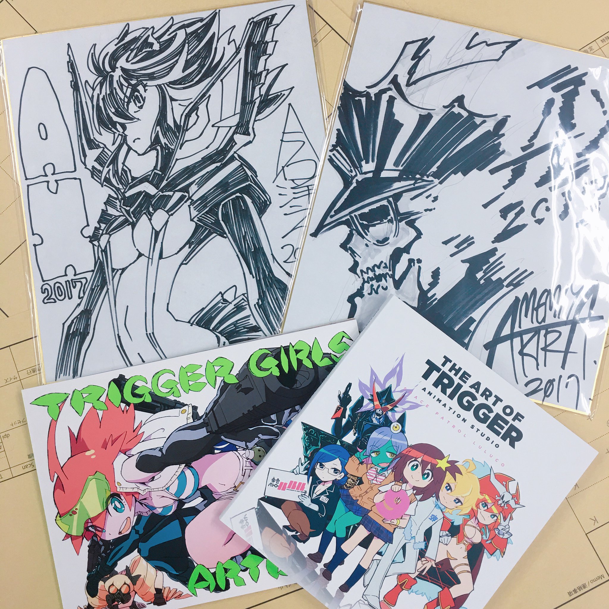 アート・デザイン・音楽 TRIGGER GIRLS ART BOOK アート・デザイン