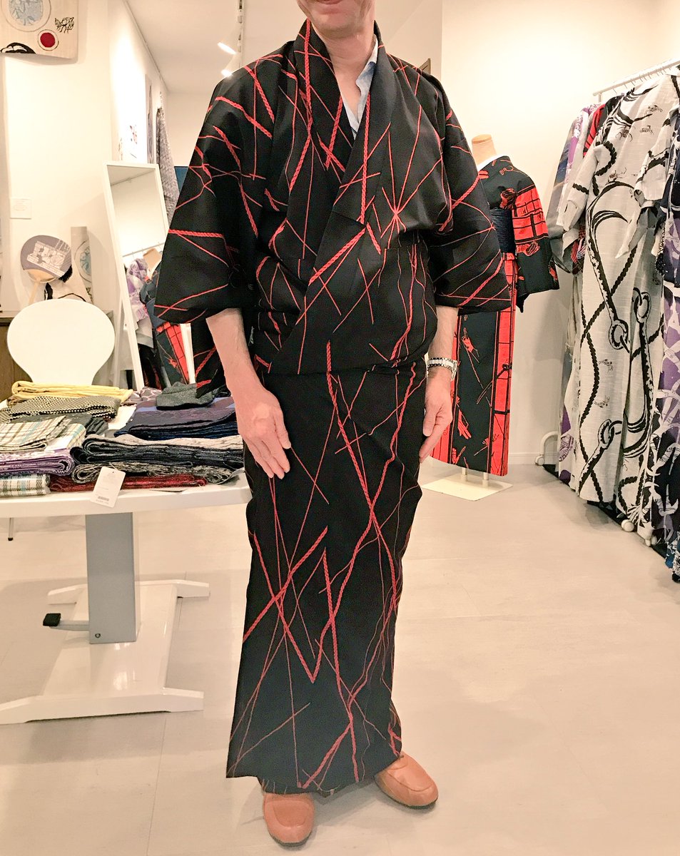 ルミロックストア 金子一昭さんのツイート メンズが着る紐ゆかたもカッコいいな ルミロック Rumirock Yukata 浴衣