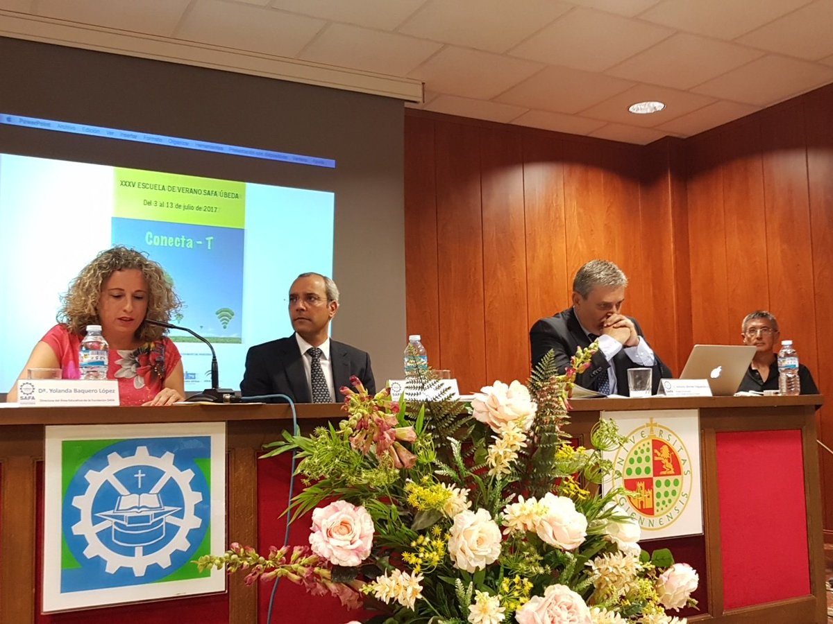 El lema de la Escuela de Verano: Conecta-T, para conectar con la vida del alumno #35EscueladeVeranoSAFA