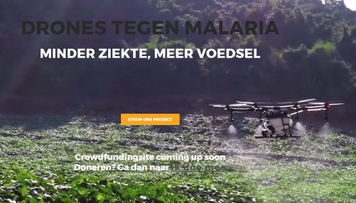 InCreativeCo's tweet image. Malaria doodt per jaar &amp;gt;400.000! mensen. Steun het revolutionaire project van AntiMalariaDrones en help dit stoppen! @amalariadrones