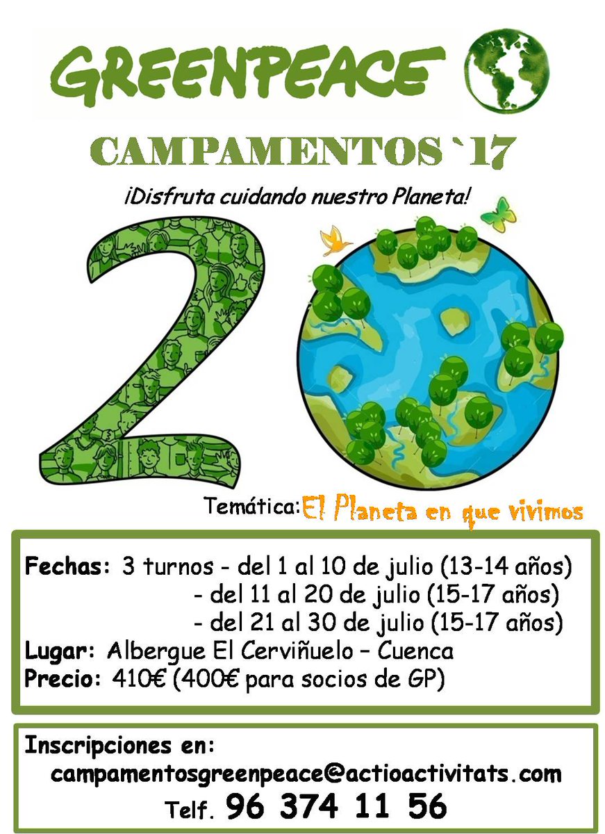 GreenpeaceCyL's tweet image. ¡Apúntate a los campamentos de verano de @greenpeace_esp !!
greenpeace.org/espana/es/Que-…