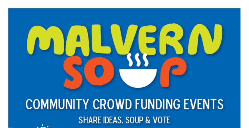 New date for your diary: 26th November 2017 for the next MalvernSoup!