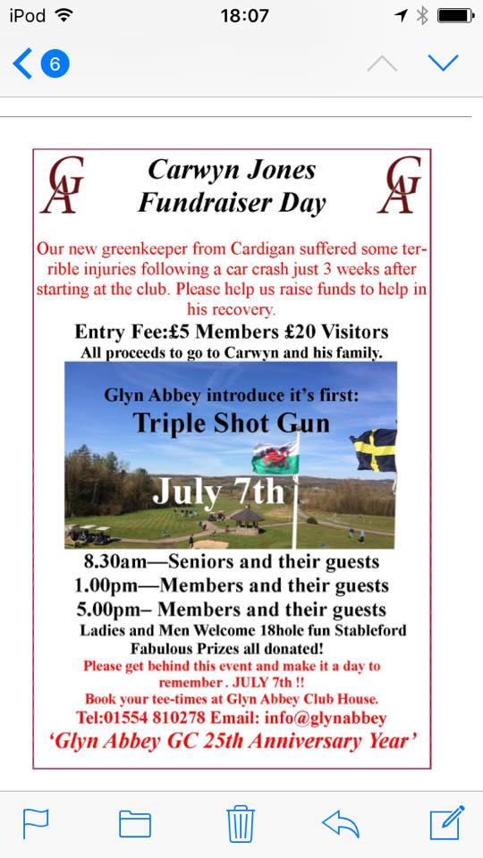 GlynAbbey's tweet image. Please retweet, help a fellow Golf worker! @morlaiscastle @AshburnhamGolf @GDW_Golf @NickDanielss @Carmjournal @LlanelliStar @LanglandPro