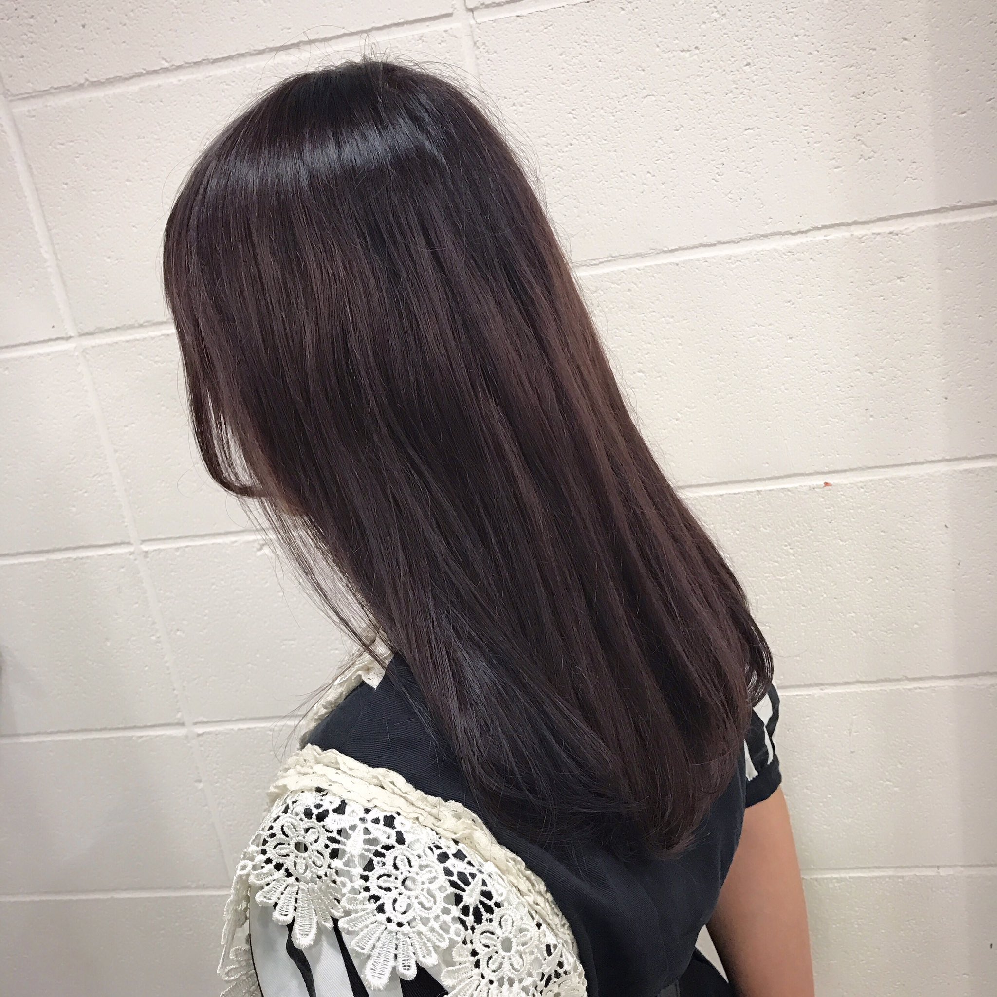 Twitter पर 川畑晋也 原宿 美容師 ハイトーンヘアー ラベンダーブラウンカラー ブリーチなし 黒染めしてたら話は違ってきますが ほんのりラベンダーも入ったブラウン 艶もでますし あまり仕事 学校 バイトで明るくできない方にオススメ グラデーション