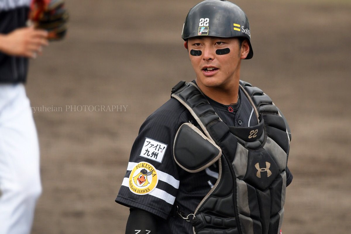プロ野球 元ソフトバンクホークス 山下斐紹選手キャッチャーミット