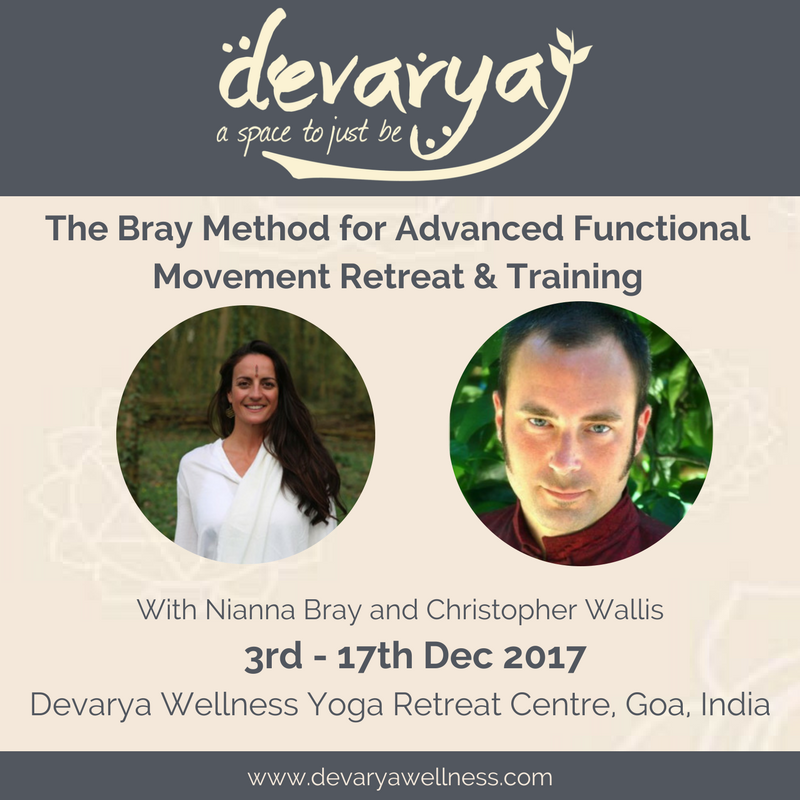 DevaryaWellness's tweet photo. The Bray Method for Advanced Functional Movement Retreat & Training, with @niannabray & @HareeshWallis #yogatreat #yoga #devaryawellness https://t.co/GfZEfYoDmd