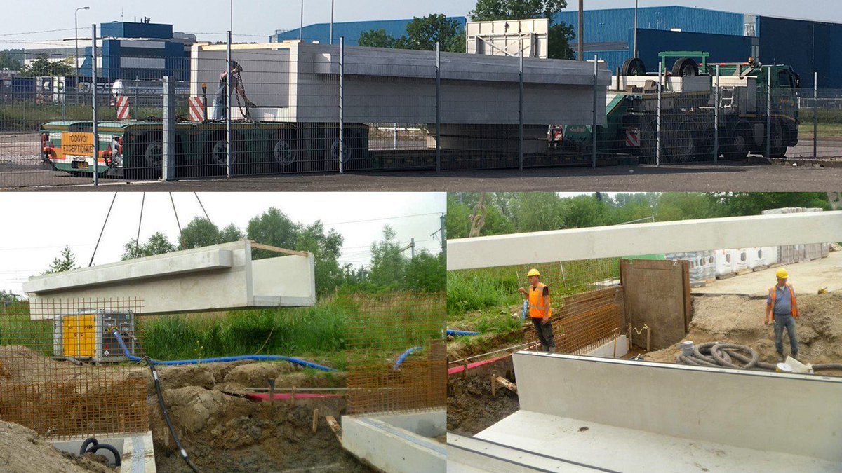 In opdracht van J. Boonzaaijer Aannemingsbedrijf gaan we drie #hangduikers leveren. Inmiddels is de eerste hangduiker geplaatst in #Gouda!