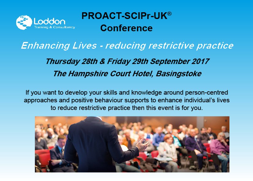 Early Bird places still available - click for further details and booking form proact-scipr-uk.com/product/annual…