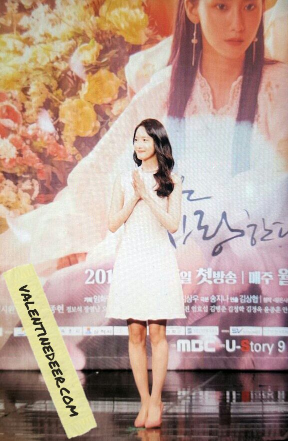 [PIC][03-07-2017]YoonA tham dự buổi họp báo và Showcase cho Drama mới của kênh MBC - "THE KING LOVE" vào hôm nay DDzIz-JUQAAymIL