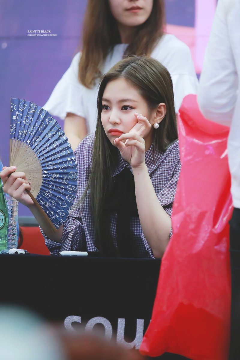 Blackpink Italy Jennie All As If It S Your Last Fansign Event In Bundang Seoul 블랙핑크 김제니 Blackpink