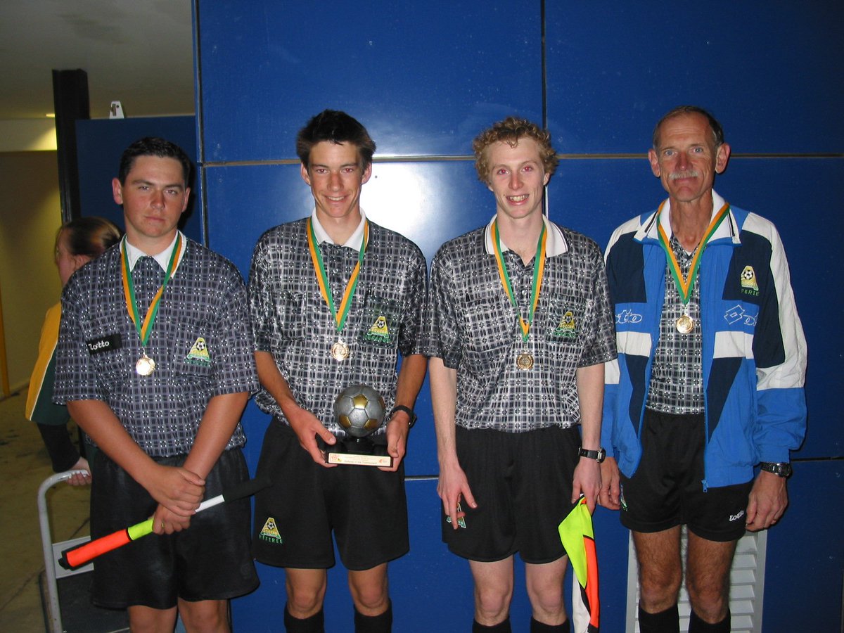 KangaCupRef's tweet photo. Chris '02 and Jarred '04 are both #thirdteam #Alumni from @KangaCup to @Aleague @theafcdotcom @FIFAcom #DevelopmentJourney #CurrentElite https://t.co/6YeVaFIkil