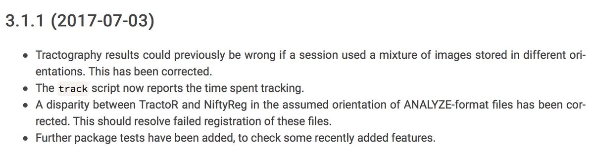 tracto_r's tweet photo. TractoR v3.1.1 is now available. Some additional self-tests, and fixes for tractography and registration edge-cases https://t.co/ZJnm4zZmu2 https://t.co/nr2ZIQn624