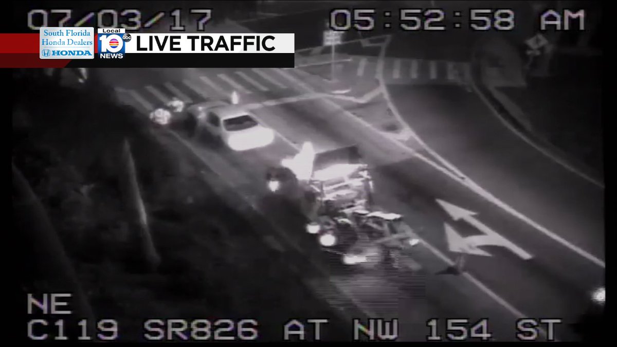 Broken Down Car on SR-826 NB at NW 154th St #traffic https://t.co/7k2Ybqq9aw