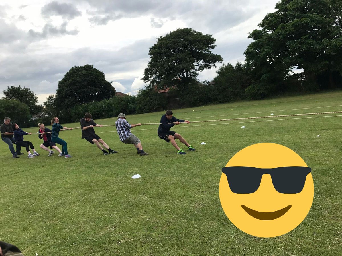 EccoTuring's tweet photo. Teachers' Tug o' War! Winning Team! @OfficialEcco #WeAreEcco https://t.co/7rRan9AXvU