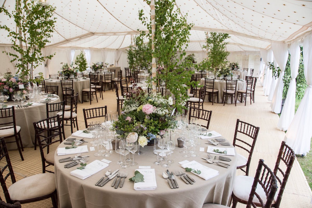 Our tent looking splendid in Ranelagh Gardens at the weekend waiting for its guests. An event by <a href="/Kerrypltr/">Kerry Poulter</a>. Thanks to <a href="/RHChelsea/">Royal Hospital Chelsea</a> <a href="/EventsRHC/">Royal Hospital Chelsea Events</a>